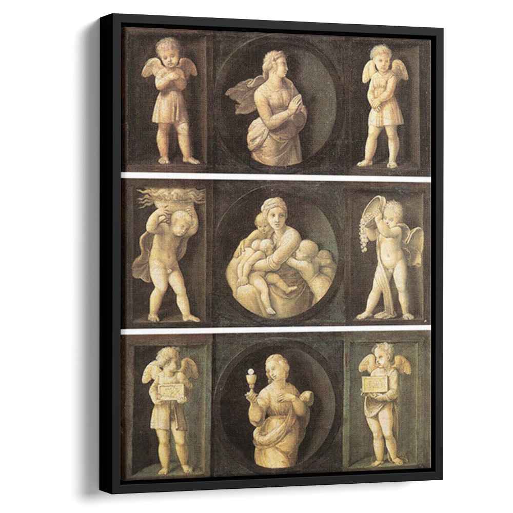 Theological Virtuesby Raphael Canvas Print