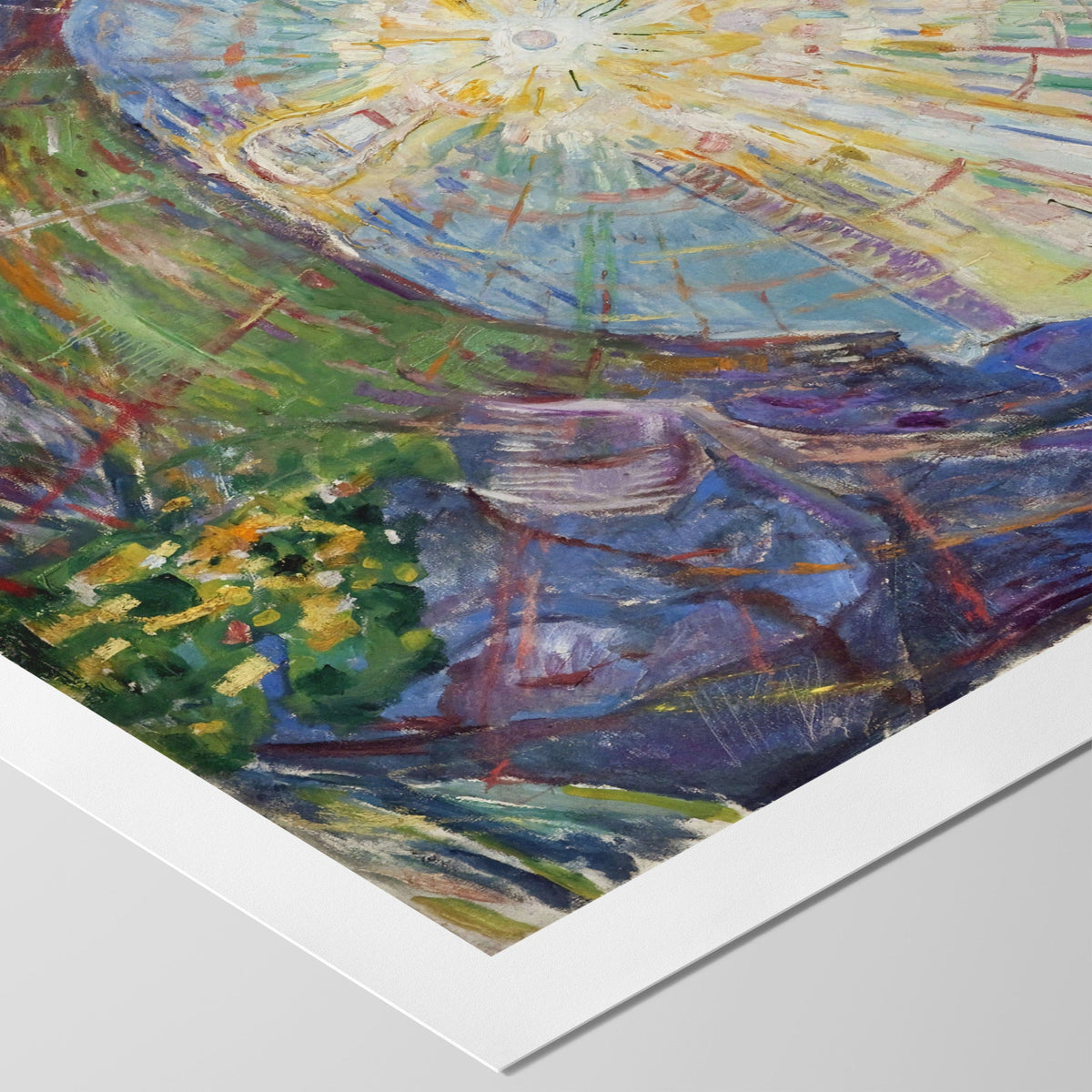 The Sun Canvas Print