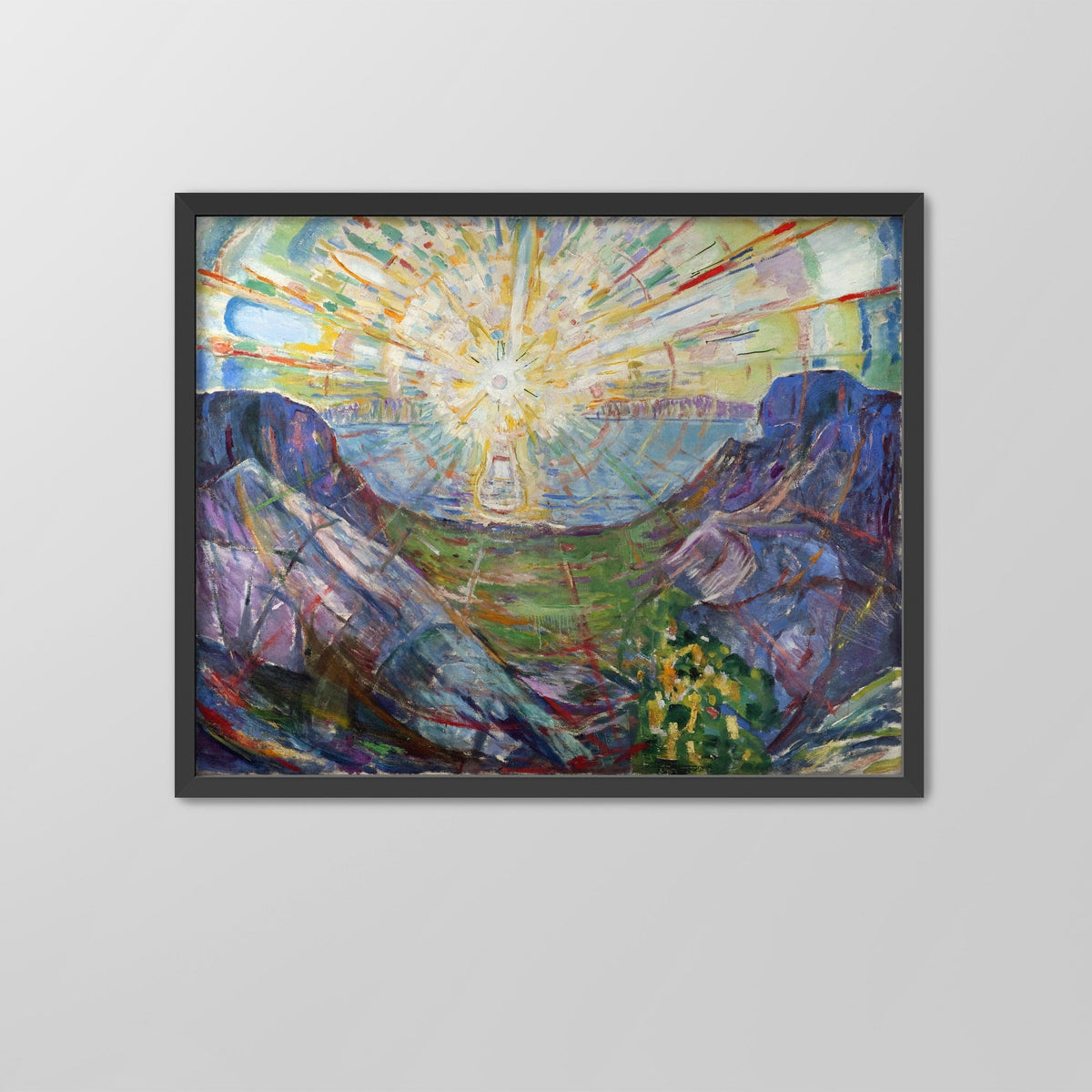 The Sun Canvas Print