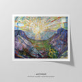The Sun Canvas Print