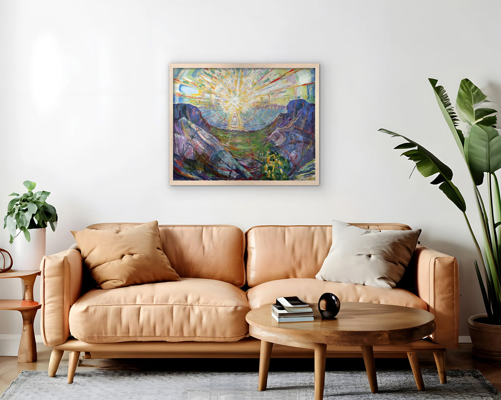 The Sun Canvas Print