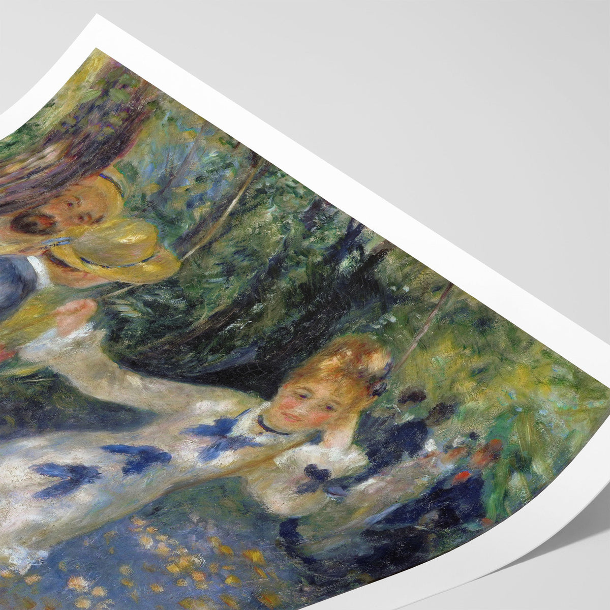 The Swing Canvas Print