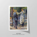 The Swing  Renoir  Art Print by Without A Frame - Oil Painting canvas print
