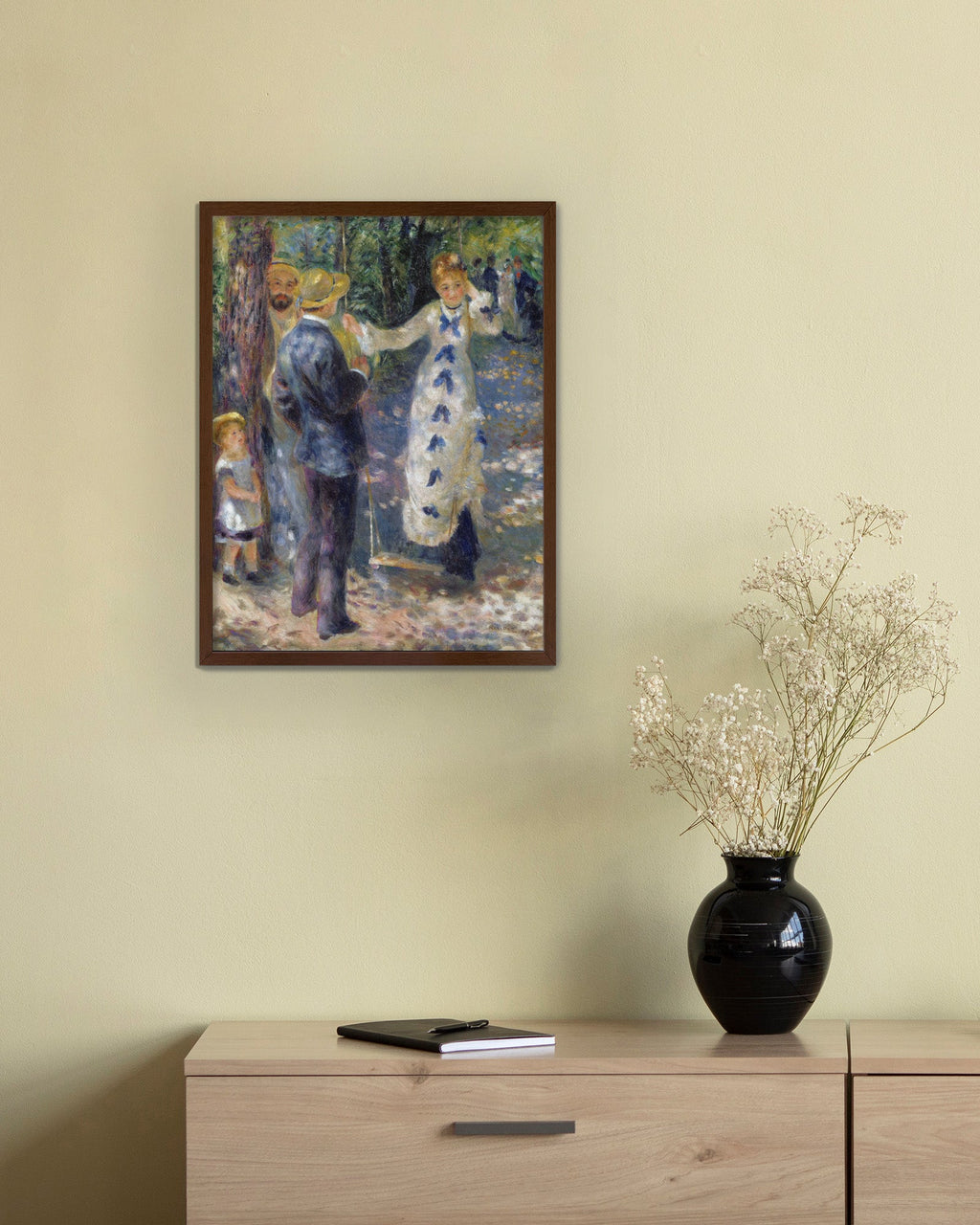 The Swing Canvas Print