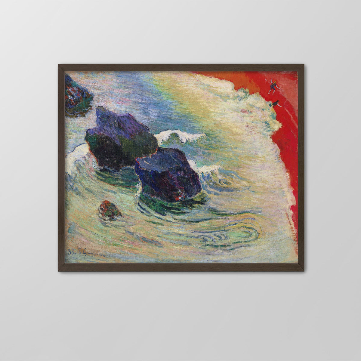 The Wave Canvas Print
