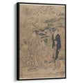 Three Courtesans Stroll Amidst Cherry Blossoms 1803 by Kitagawa Utamaro by Kitagawa Utamaro - Oil Painting canvas print