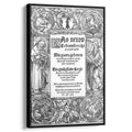 Title plate with St. Peter and St. Paul 1523 by Hans Holbein the Younger by Hans Holbein the Younger - Oil Painting canvas print