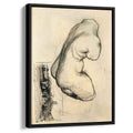 Torso of Venus and a Landscape 1887 by Vincent van Gogh by Vincent van Gogh - Post-Impressionist canvas print