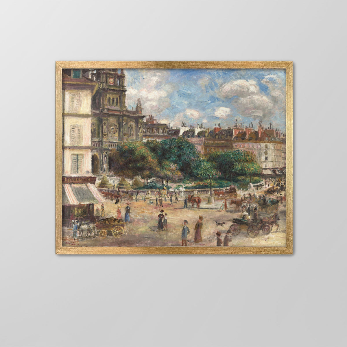 Place de la Trinité Canvas Print