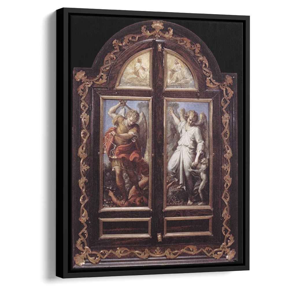 Triptychby Annibale Carracci Canvas Print