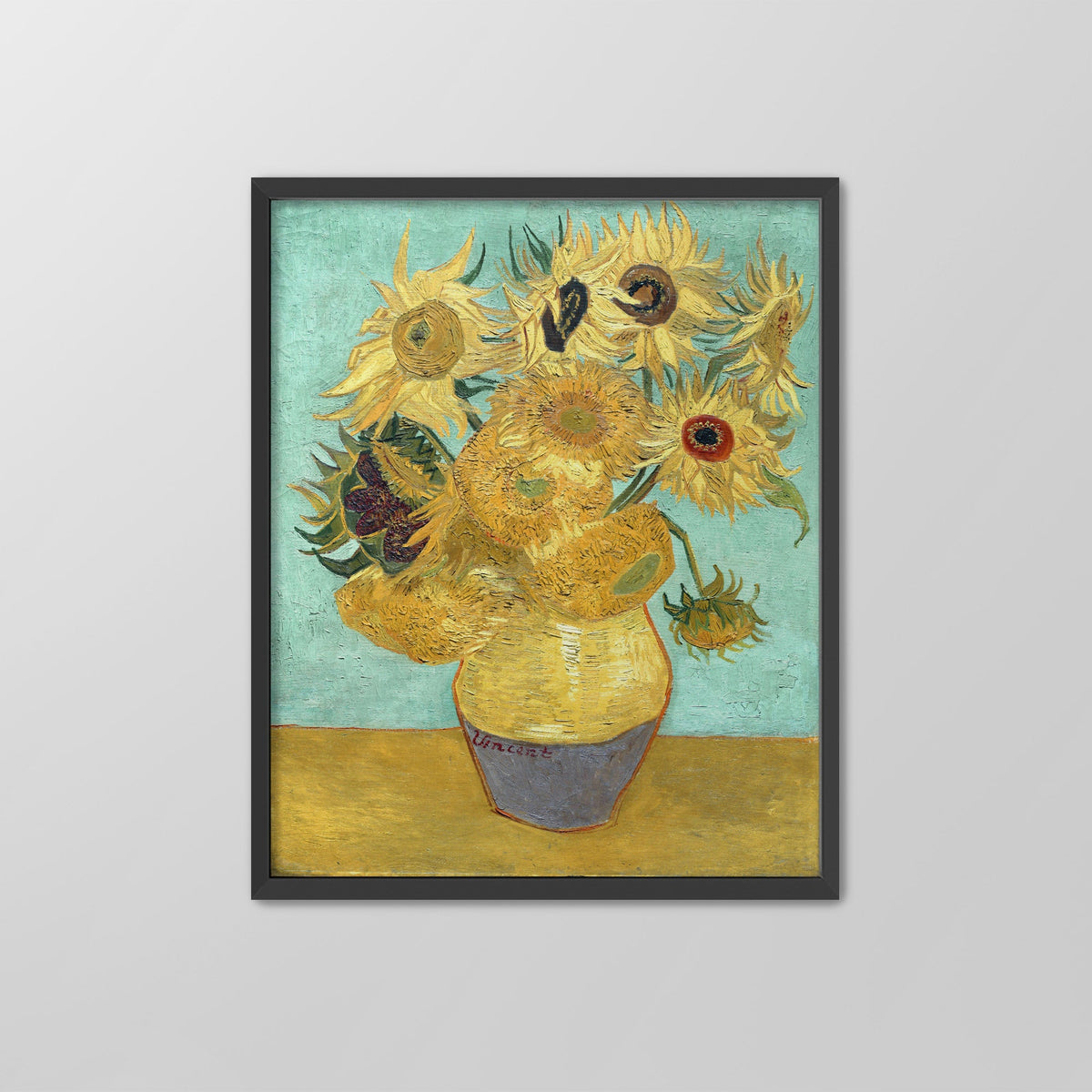 Twelve Sunflowers Canvas Print