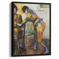 Two harlequinsby Edgar Degas Canvas Print