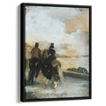 Two Riders Canvas Print