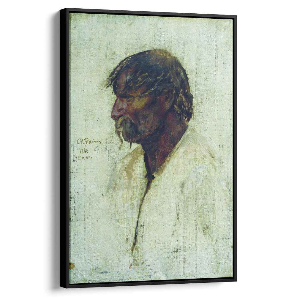 Ukrainian peasantby Ilya Repin Canvas Print