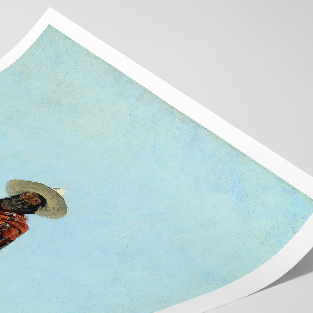 A Mexican Vaquero Canvas Print