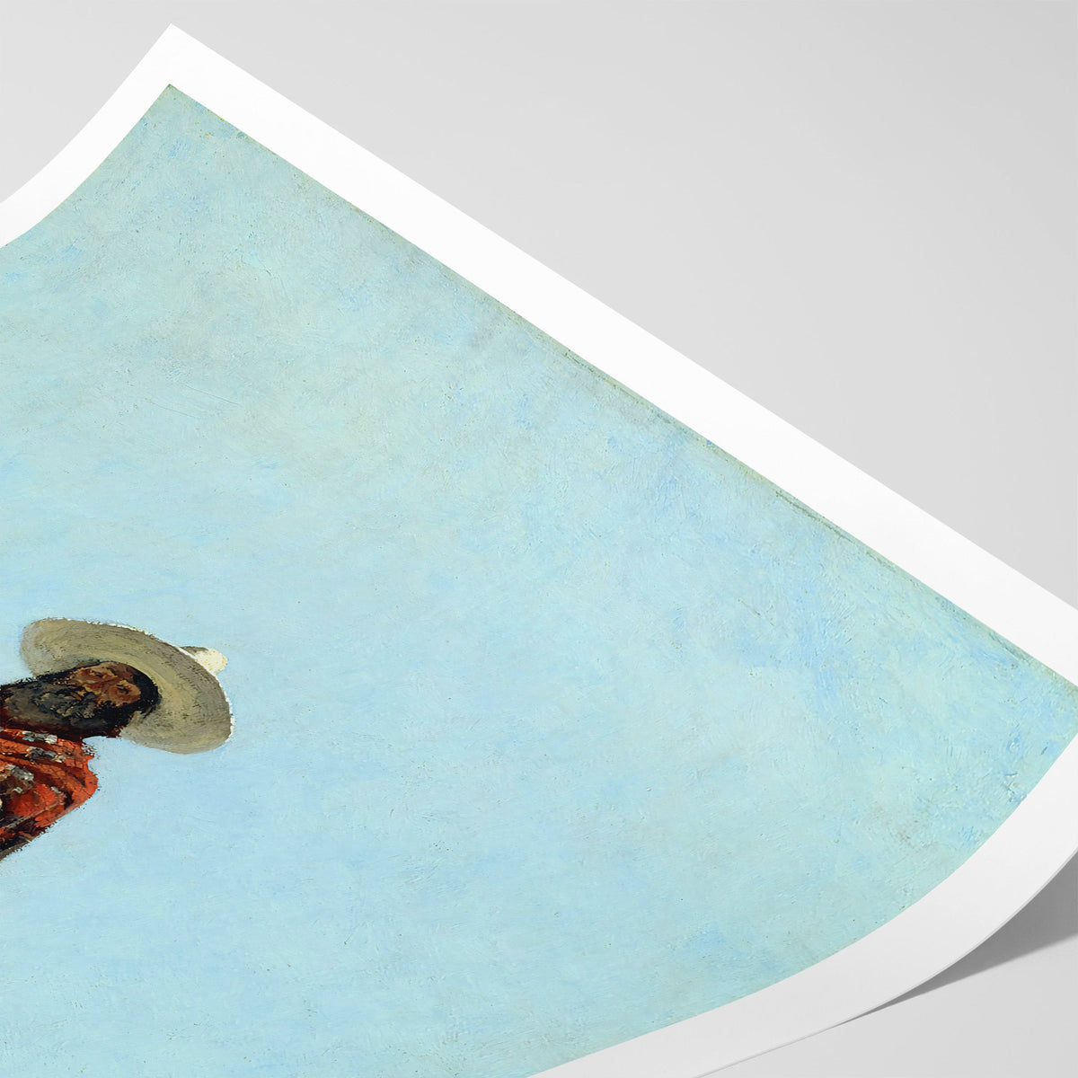 A Mexican Vaquero Canvas Print