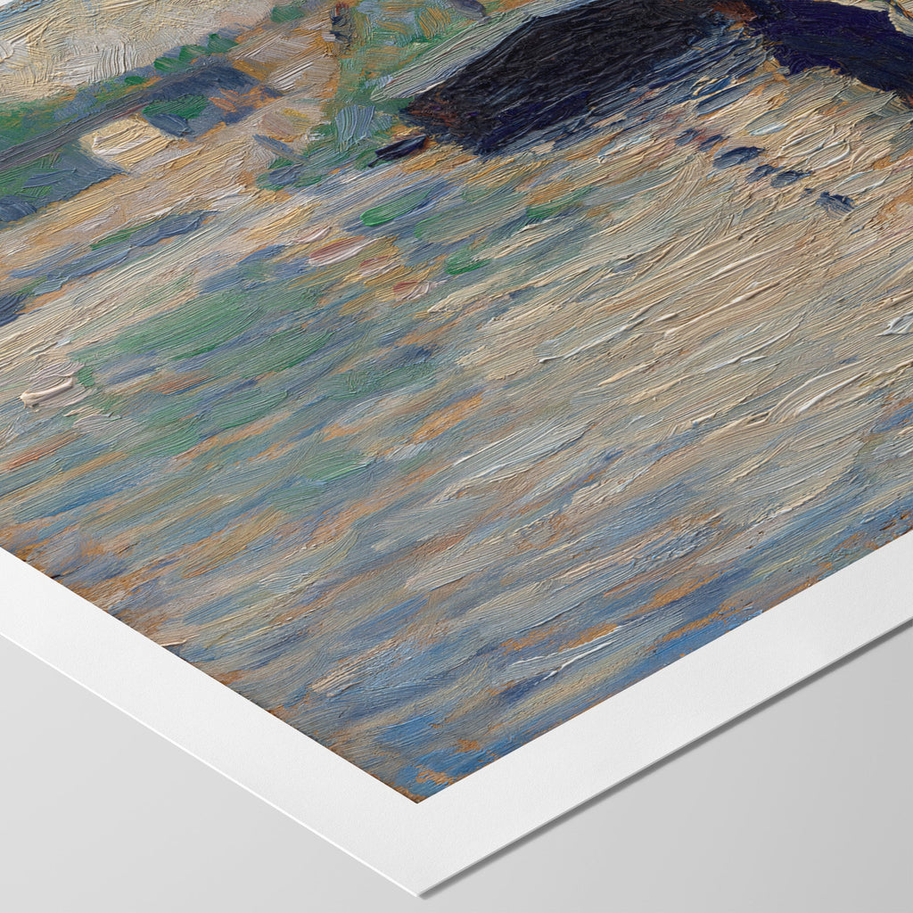 View of the Seine Canvas Print
