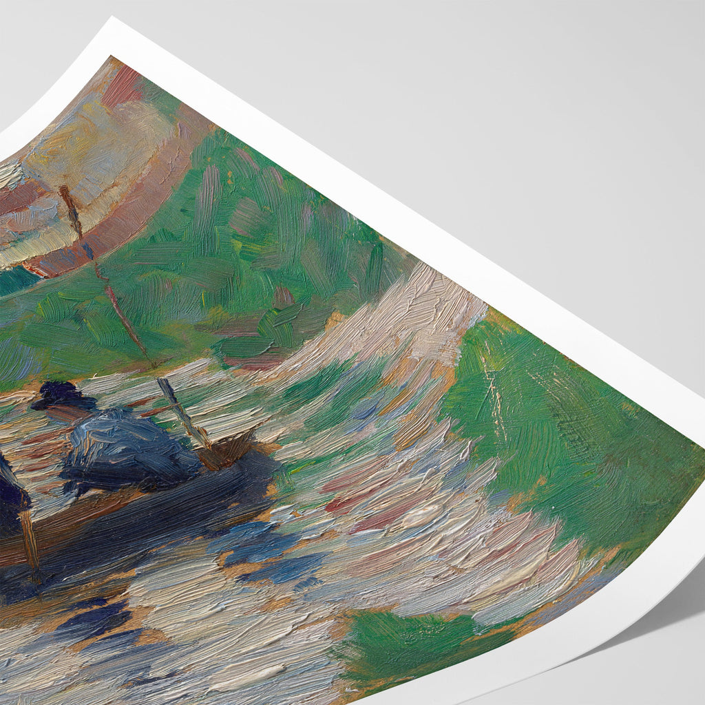 View of the Seine Canvas Print