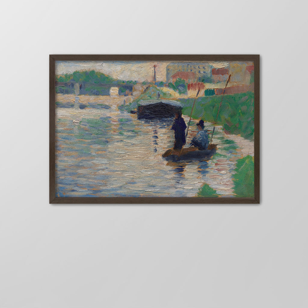View of the Seine Canvas Print