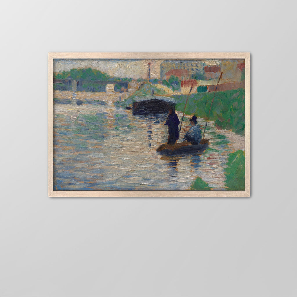 View of the Seine Canvas Print