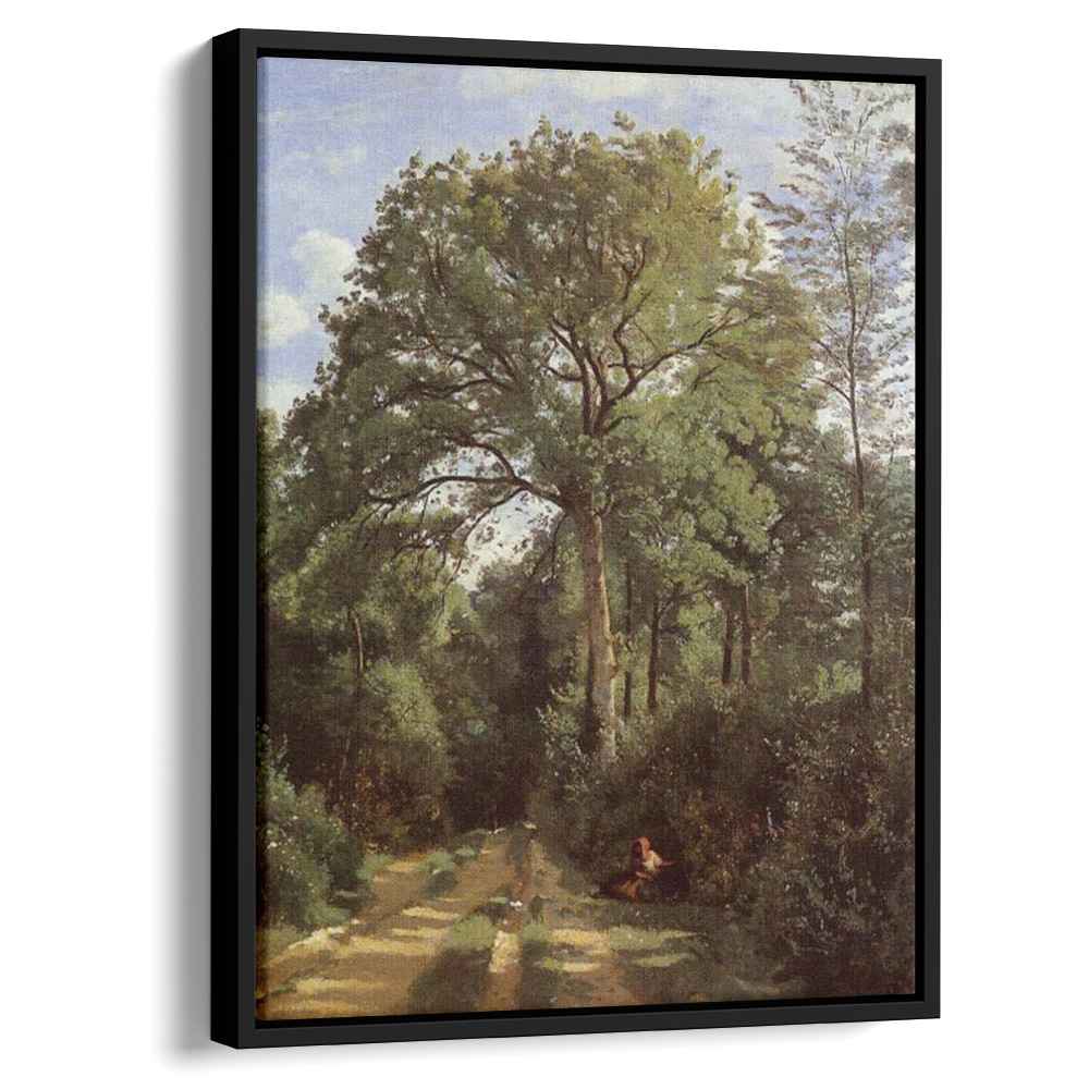 Island of San Bartolommeoby Camille Corot Canvas Print
