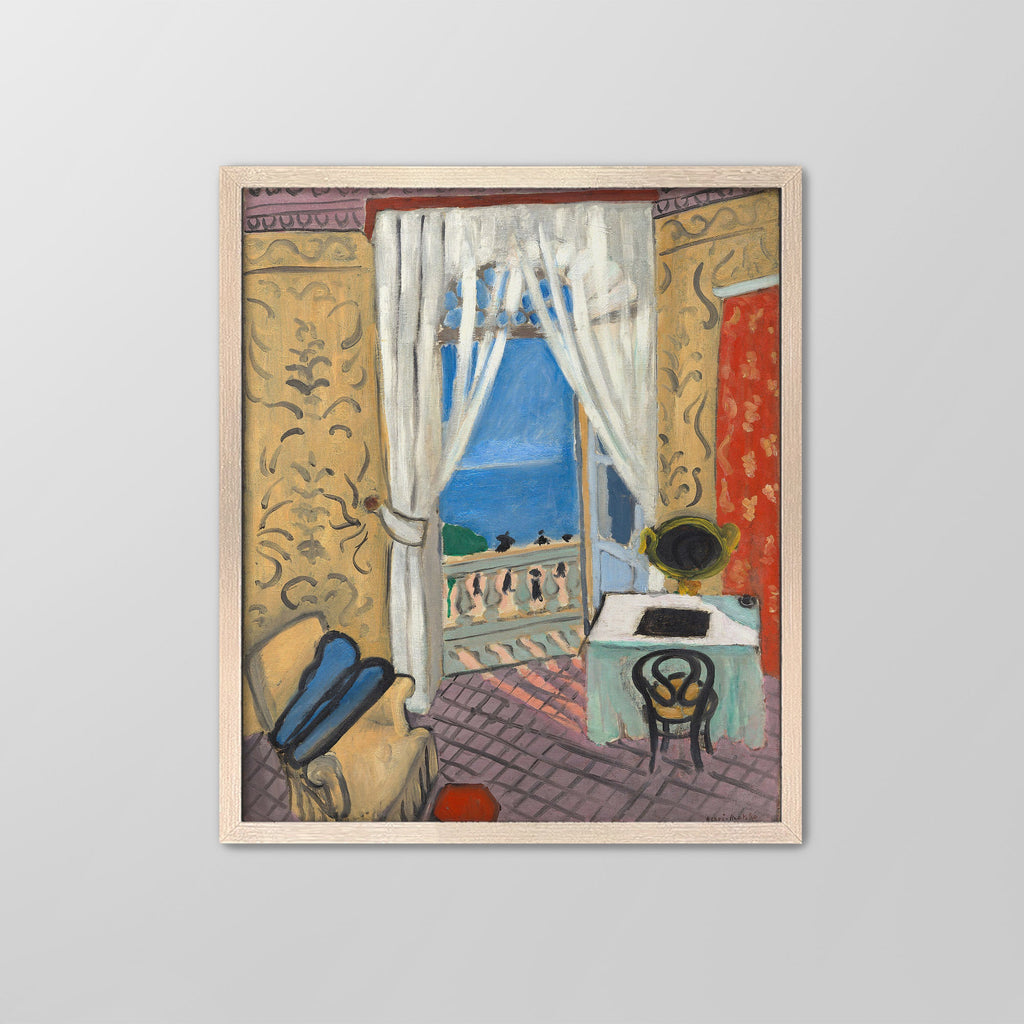 Interior with a Violin Case Canvas Print