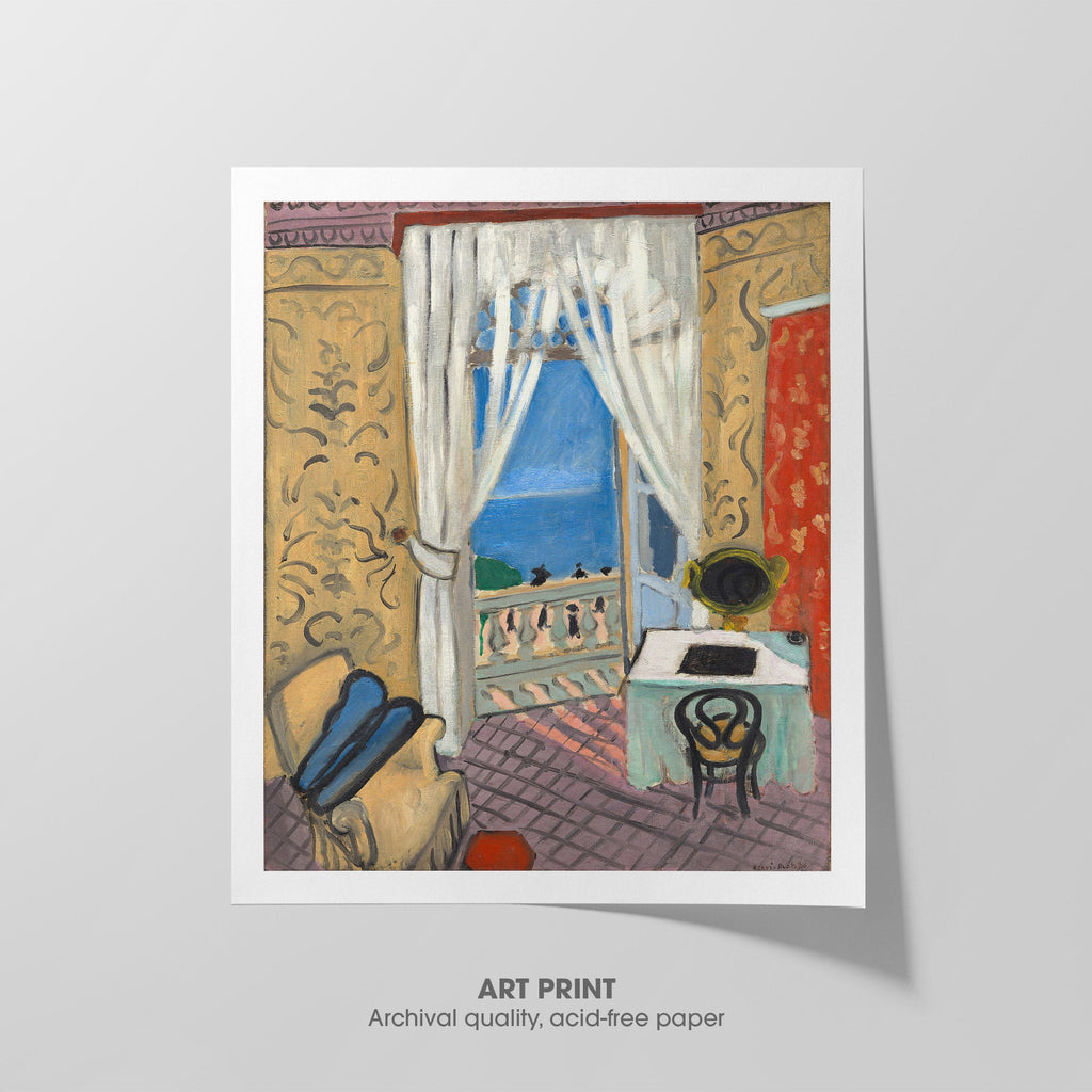 Interior with a Violin Case Canvas Print