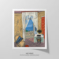 Interior with a Violin Case Canvas Print