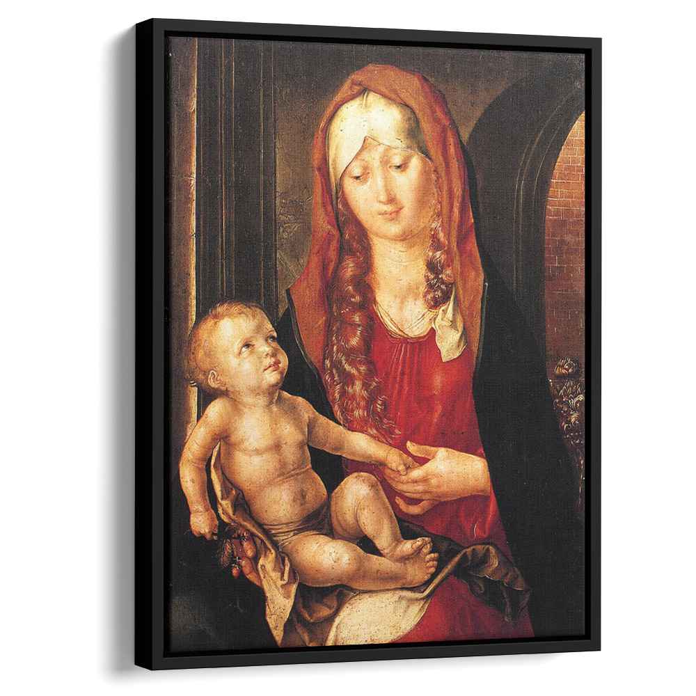 Virgin and Child before an Archwayby Albrecht Durer Canvas Print