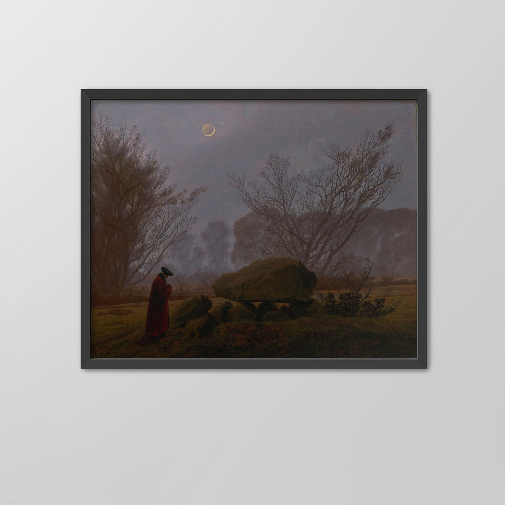 A Walk at Dusk Canvas Print