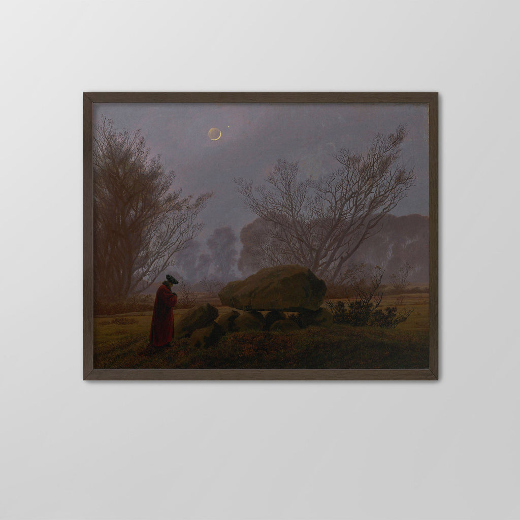 A Walk at Dusk Canvas Print