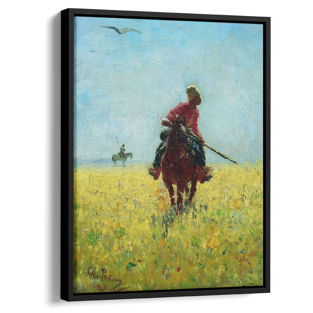 Watch 1881 by Ilya Repin by Ilya Repin - Russian Realist canvas print