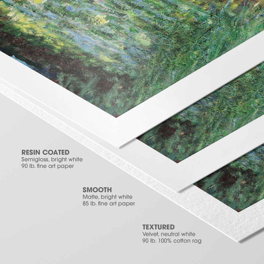 Water Lilies and Japanese Bridge Canvas Print