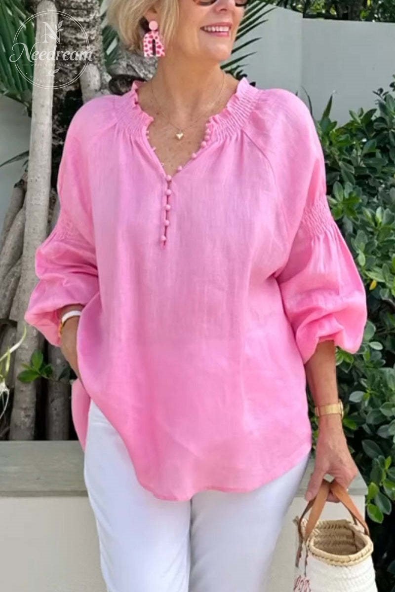 Abore Cotton Linen Casual Shirt
