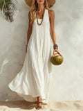 Women’s Summer Dress With a Relaxed Bohemian Beach Vacation Vibe