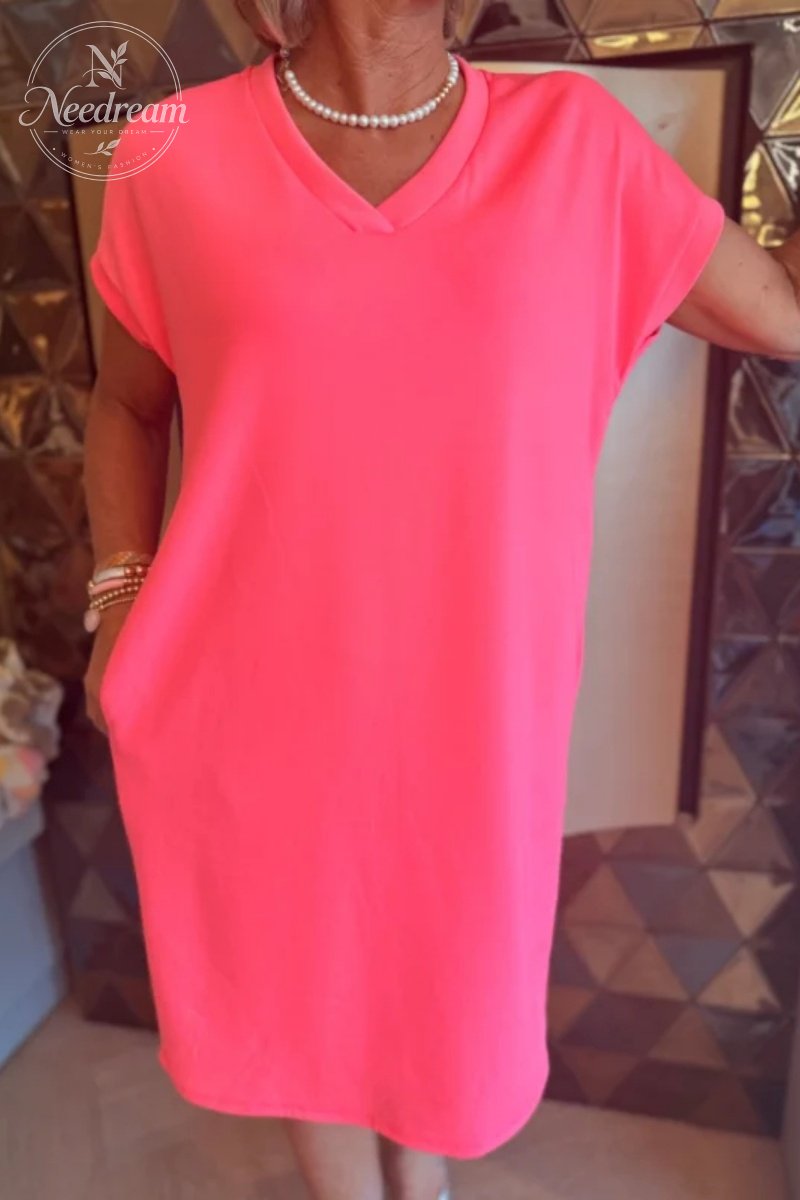 Simone Short-Sleeved Dress