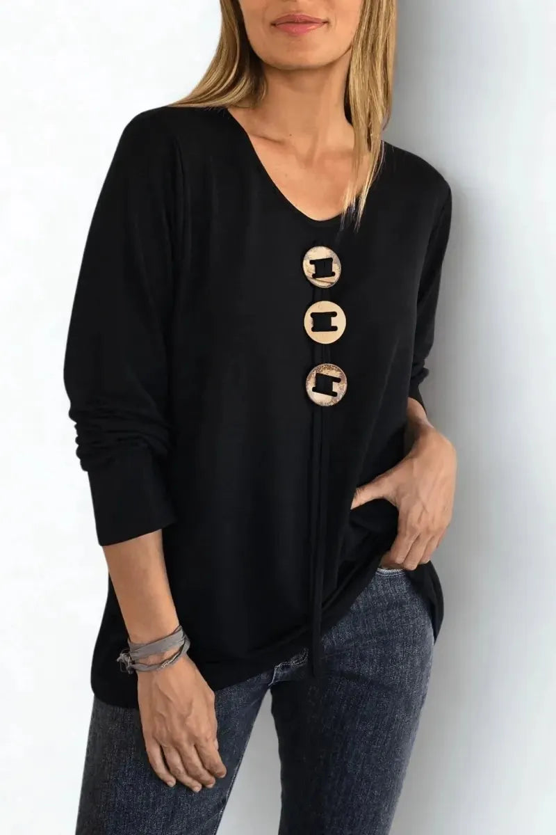 Three-button Polo Shirt