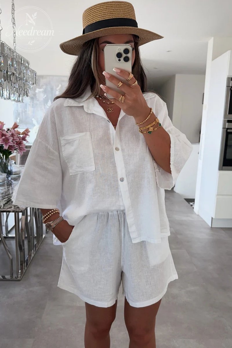 Alessa Linen Set