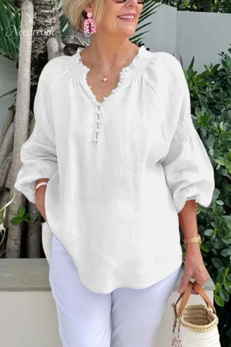 Abore Cotton Linen Casual Shirt