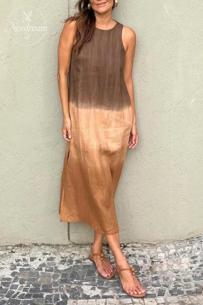 Nova Straight-cut Midi Dress