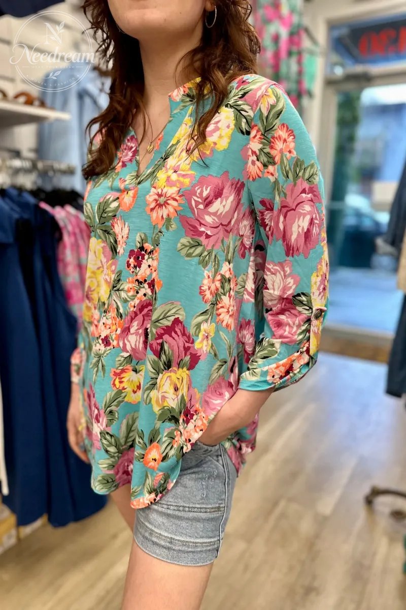 Floral Lizzy Top