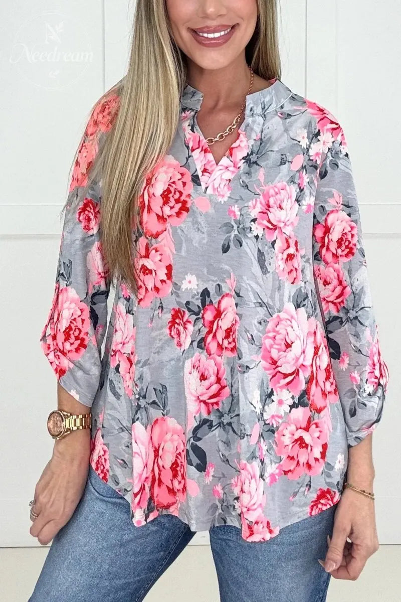 Floral Lizzy Top