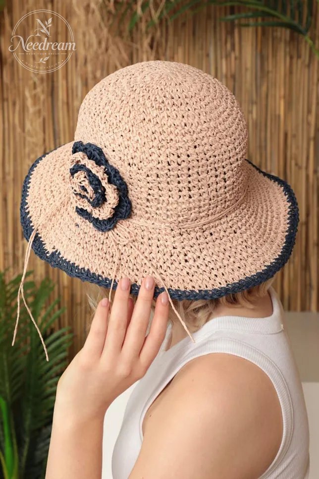 Sunshade And Sun Protection Foldable Straw Hat/Sun Hat