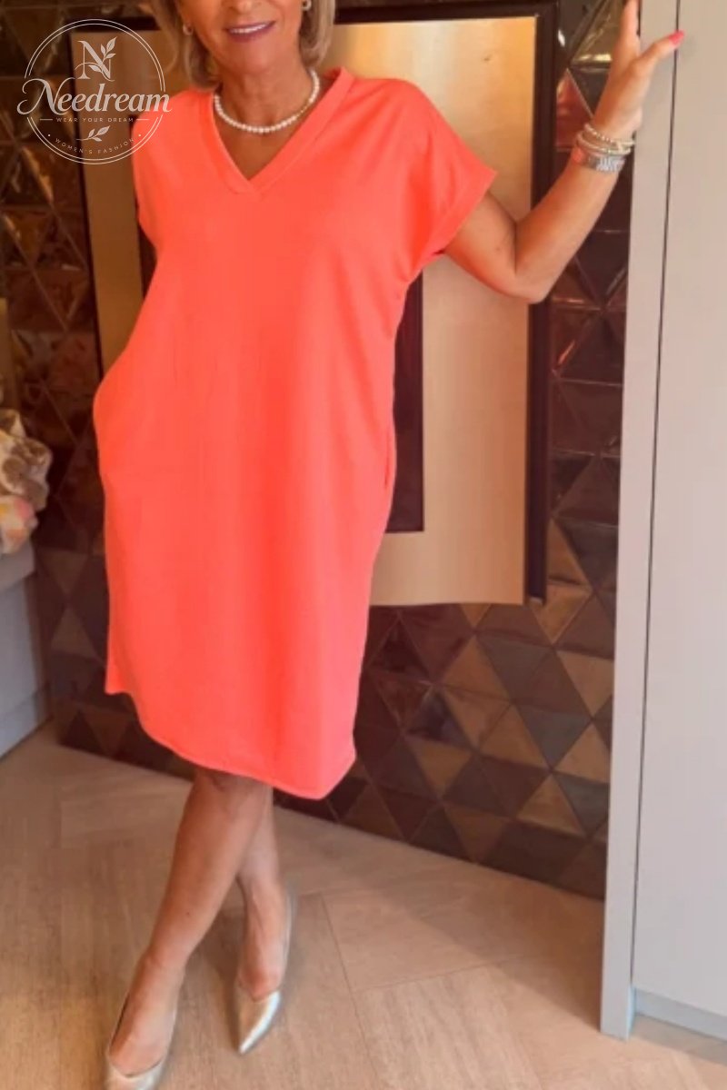 Simone Short-Sleeved Dress