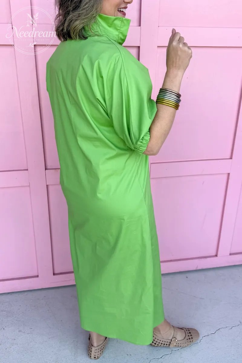 Blakely Dress - Green Apple