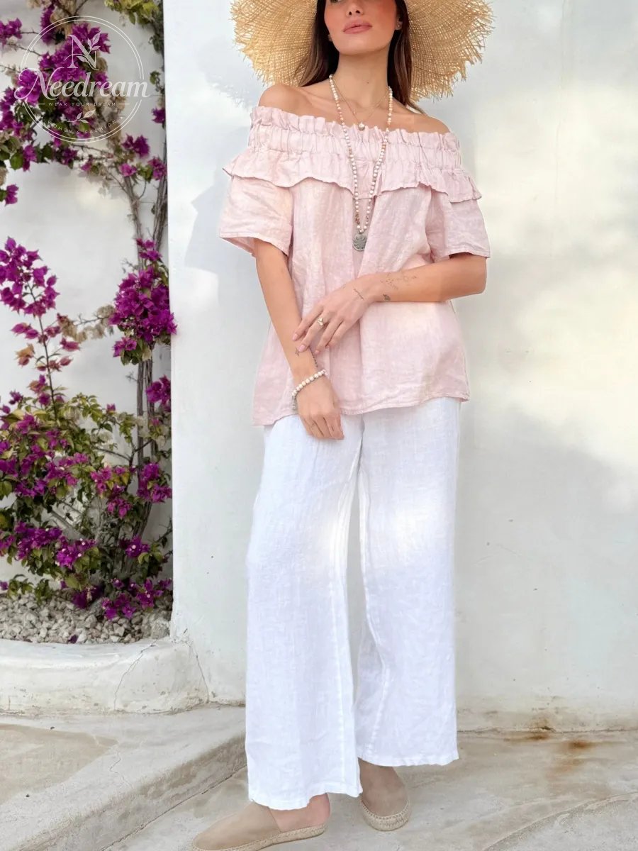Ellen Linen Blouse