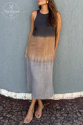 Nova Straight-cut Midi Dress