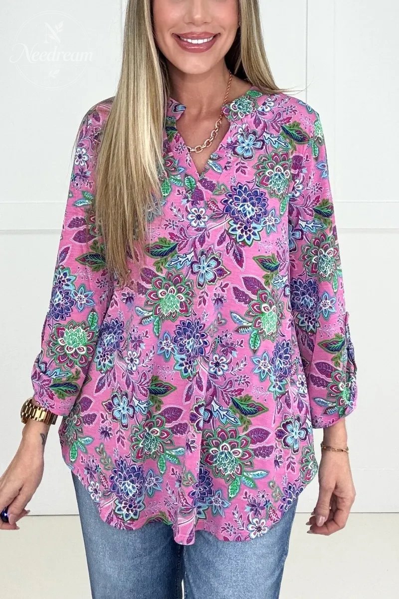 Floral Lizzy Top