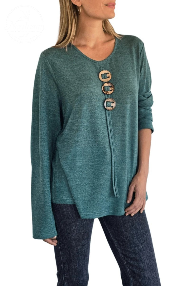 Three-button Polo Shirt