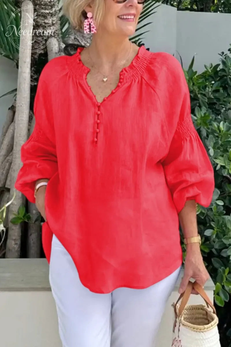 Abore Cotton Linen Casual Shirt